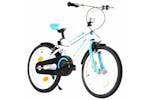 vidaXL 92182 Kids Bike 18 Inch Blue And White vidaXL 92182 Kids Bike 18 Inch Blue And White