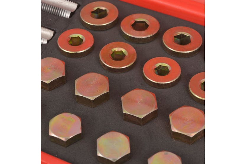 vidaXL 210174 Oil Drain Plug Repair Kit 64 Pcs Set M13 M15 M17 M20 vidaXL 210174 Oil Drain Plug Repair Kit 64 Pcs Set M13 M15 M17 M20