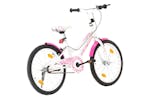 vidaXL 92186 Kids Bike 20 Inch Pink And White vidaXL 92186 Kids Bike 20 Inch Pink And White