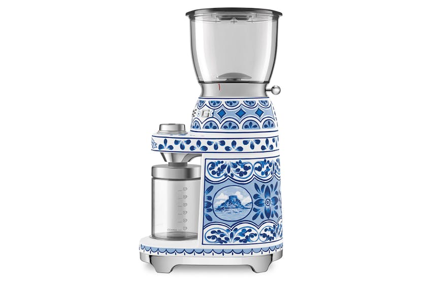 Smeg 50's Dolce & Gabbana Retro Style Coffee Grinder | CGF01DGBUK Smeg 50's Dolce & Gabbana Retro Style Coffee Grinder | CGF01DGBUK