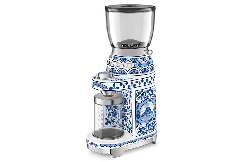 Smeg 50's Dolce & Gabbana Retro Style Coffee Grinder | CGF01DGBUK Smeg 50's Dolce & Gabbana Retro Style Coffee Grinder | CGF01DGBUK