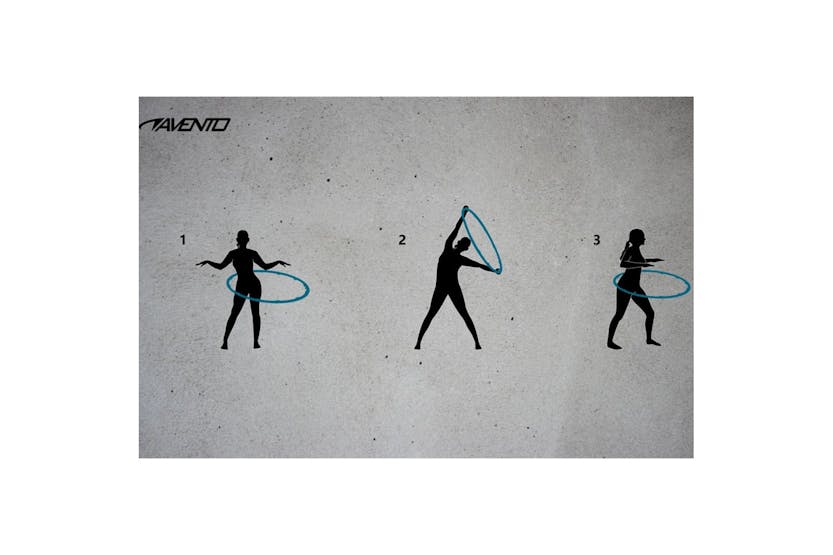 Avento 433388 Fitness Hula Hoop Foam 1.5 Kg Avento 433388 Fitness Hula Hoop Foam 1.5 Kg