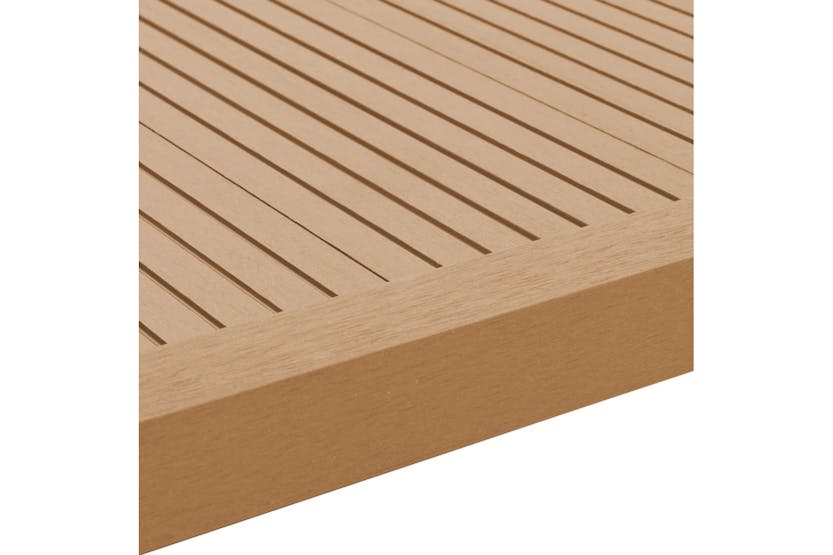 vidaXL 45021 5 Pcs Decking Angle Trims Wpc 170cm Teak Colou vidaXL 45021 5 Pcs Decking Angle Trims Wpc 170cm Teak Colou