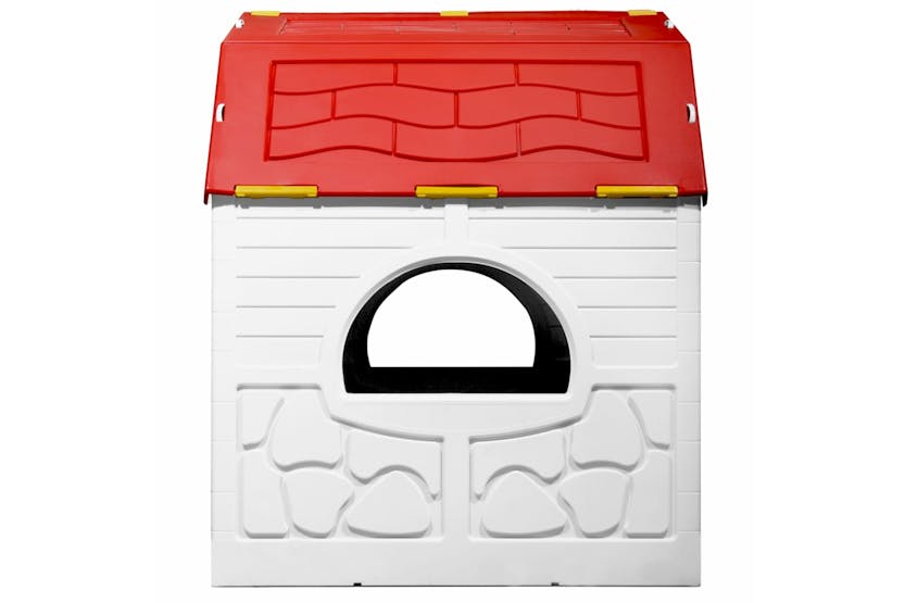 vidaXL 92577 Kids Foldable Playhouse With Working Door And Windows vidaXL 92577 Kids Foldable Playhouse With Working Door And Windows