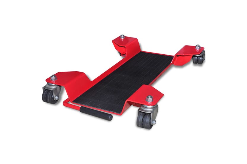 vidaXL 141972 Motorcycle Dolly Centre Stand Red vidaXL 141972 Motorcycle Dolly Centre Stand Red