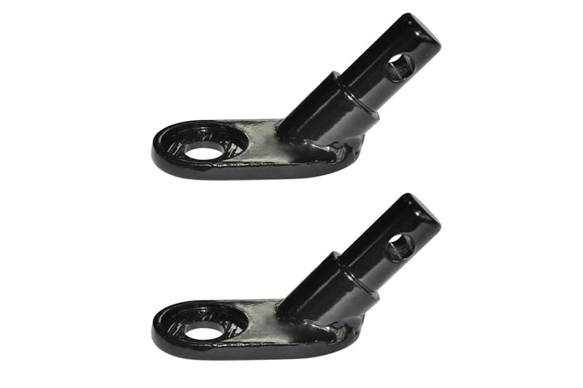 vidaXL 275659 Bicycle Trailer Couplings 2 Pcs Iron vidaXL 275659 Bicycle Trailer Couplings 2 Pcs Iron