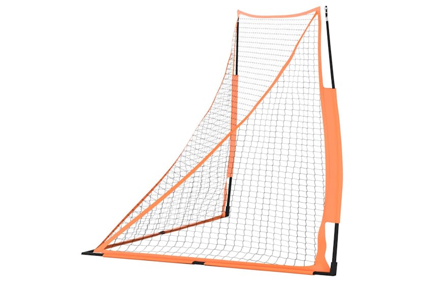 vidaXL 93737 Portable Baseball Net Orange&black 183x182x183cm Steel&polyester vidaXL 93737 Portable Baseball Net Orange&black 183x182x183cm Steel&polyester