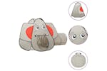 vidaXL 3107739 Elephant Children Play Tent With 250 Balls Grey 174x86x101cm vidaXL 3107739 Elephant Children Play Tent With 250 Balls Grey 174x86x101cm