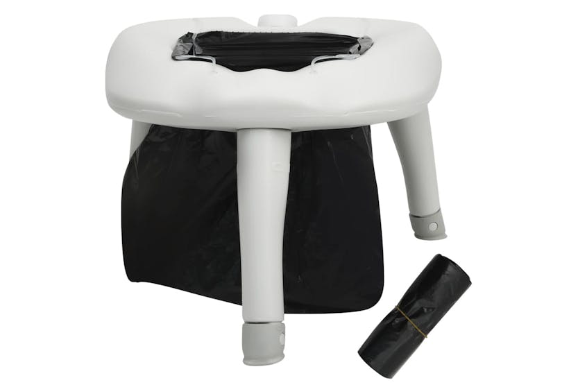 vidaXL 93019 Camping Toilet With Bags 200 Kg vidaXL 93019 Camping Toilet With Bags 200 Kg