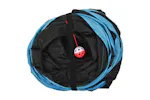 vidaXL 172186 Cat Tunnel 3-way Black And Blue 25cm Polyester vidaXL 172186 Cat Tunnel 3-way Black And Blue 25cm Polyester