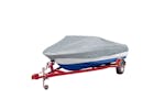 vidaXL 279106 Boat Covers 2 Pcs Grey Length 427-488cm Width 229cm vidaXL 279106 Boat Covers 2 Pcs Grey Length 427-488cm Width 229cm