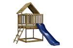 vidaXL 3155935 Playhouse With Slide Ladder Impregnated Wood Pine vidaXL 3155935 Playhouse With Slide Ladder Impregnated Wood Pine