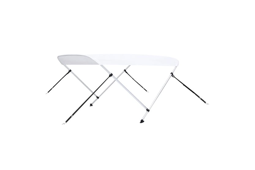 vidaXL 93123 2 Bow Bimini Top White 150x120x110cm vidaXL 93123 2 Bow Bimini Top White 150x120x110cm