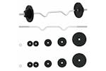 vidaXL 93629 Barbell With Plates Set 30 Kg vidaXL 93629 Barbell With Plates Set 30 Kg