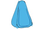 vidaXL 93067 Pop Up Shower Tent Blue vidaXL 93067 Pop Up Shower Tent Blue