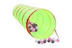 vidaXL 3107759 Children Play Tunnel With 250 Balls Green 175cm Polyester vidaXL 3107759 Children Play Tunnel With 250 Balls Green 175cm Polyester