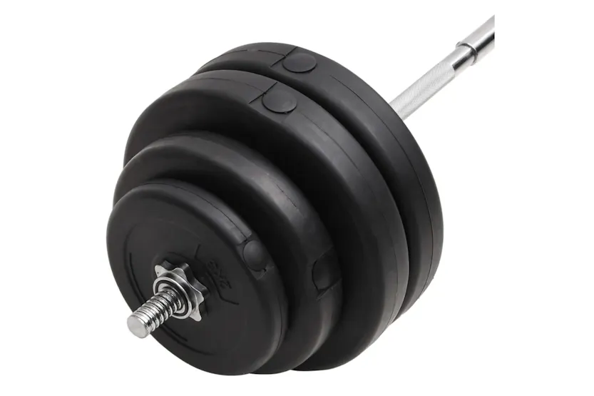 vidaXL 3145020 Barbell With Plates 60 Kg vidaXL 3145020 Barbell With Plates 60 Kg