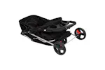 vidaXL 172196 Folding Dog Stroller Black 80x46x98cm Oxford vidaXL 172196 Folding Dog Stroller Black 80x46x98cm Oxford