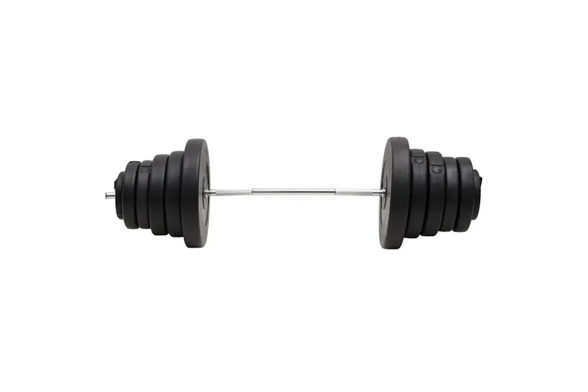vidaXL 3145021 Barbell With Plates 90 Kg vidaXL 3145021 Barbell With Plates 90 Kg