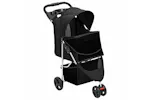vidaXL 172196 Folding Dog Stroller Black 80x46x98cm Oxford vidaXL 172196 Folding Dog Stroller Black 80x46x98cm Oxford
