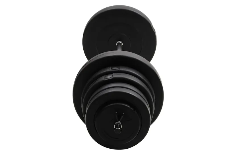 vidaXL 3145021 Barbell With Plates 90 Kg vidaXL 3145021 Barbell With Plates 90 Kg