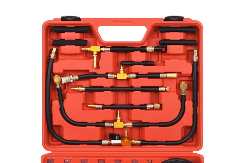 vidaXL 210039 Fuel Injection Pressure Test Kit 0.03 To 8 Bar(0.5-120 Psi) vidaXL 210039 Fuel Injection Pressure Test Kit 0.03 To 8 Bar(0.5-120 Psi)