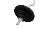vidaXL 3145040 Barbell With Plates 90 Kg Cast Iron & Chrome Plated Steel vidaXL 3145040 Barbell With Plates 90 Kg Cast Iron & Chrome Plated Steel