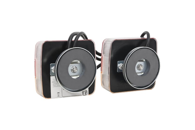 vidaXL 152904 Trailer Lights 2 Pcs Red 10.5x7.5x10cm 12v Led Bulb vidaXL 152904 Trailer Lights 2 Pcs Red 10.5x7.5x10cm 12v Led Bulb