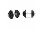 vidaXL 91411 18 Piece Dumbbell Set 40 Kg Cast Iron vidaXL 91411 18 Piece Dumbbell Set 40 Kg Cast Iron