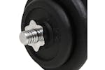 vidaXL 91411 18 Piece Dumbbell Set 40 Kg Cast Iron vidaXL 91411 18 Piece Dumbbell Set 40 Kg Cast Iron