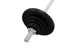 vidaXL 3145038 Barbell With Plates 90 Kg Cast Iron vidaXL 3145038 Barbell With Plates 90 Kg Cast Iron