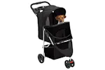 vidaXL 172196 Folding Dog Stroller Black 80x46x98cm Oxford vidaXL 172196 Folding Dog Stroller Black 80x46x98cm Oxford