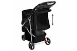 vidaXL 172196 Folding Dog Stroller Black 80x46x98cm Oxford vidaXL 172196 Folding Dog Stroller Black 80x46x98cm Oxford