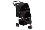 vidaXL 172196 Folding Dog Stroller Black 80x46x98cm Oxford vidaXL 172196 Folding Dog Stroller Black 80x46x98cm Oxford