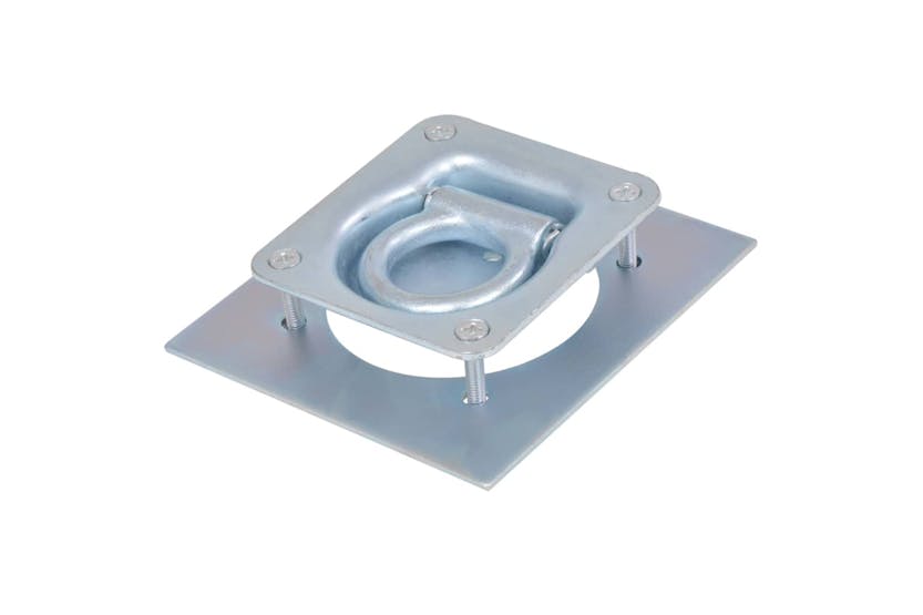 vidaXL 142672 Lashing Rings For Trailer 6 Pcs Galvanised Steel 2000 Kg vidaXL 142672 Lashing Rings For Trailer 6 Pcs Galvanised Steel 2000 Kg