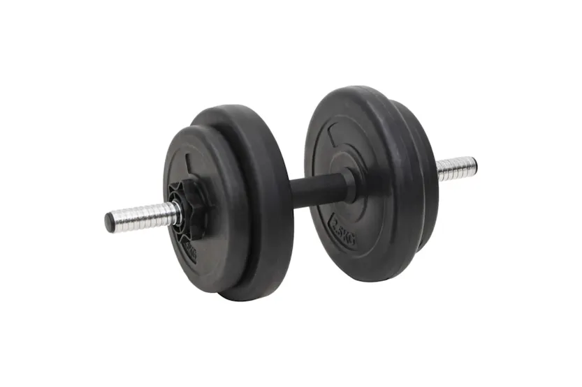 vidaXL 3145030 Barbell And Dumbbell With Plates Set 90 Kg vidaXL 3145030 Barbell And Dumbbell With Plates Set 90 Kg