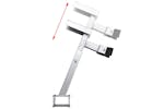 vidaXL 90634 Boat Trailer Winch Stand Bow Support vidaXL 90634 Boat Trailer Winch Stand Bow Support