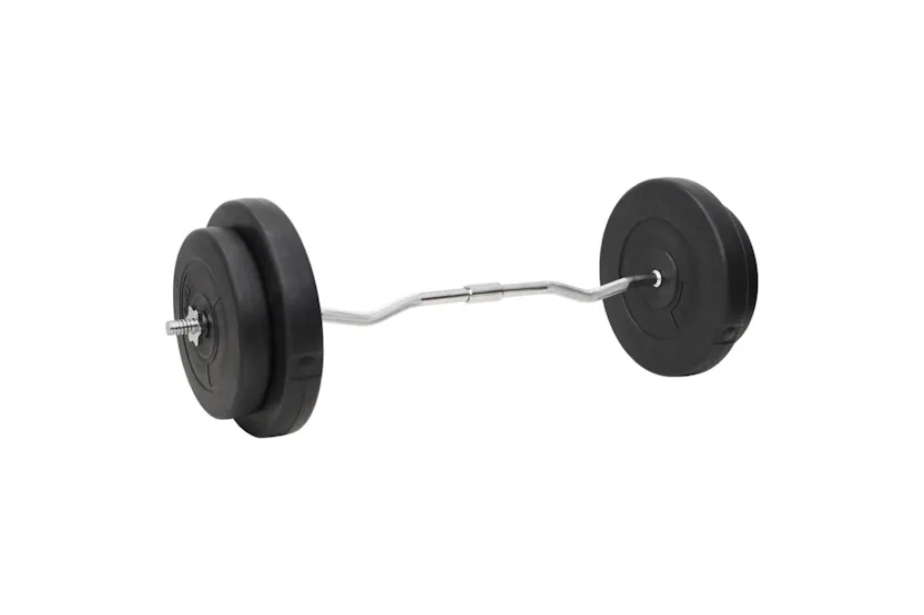 vidaXL 3145031 Barbell And Dumbbell With Plates Set 120 Kg vidaXL 3145031 Barbell And Dumbbell With Plates Set 120 Kg