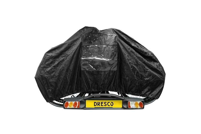 Dresco 439367 Elastic Bicycle Cover For 2 Bikes Black Dresco 439367 Elastic Bicycle Cover For 2 Bikes Black