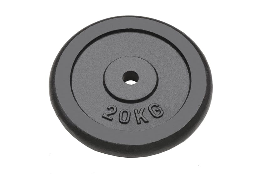 vidaXL 91397 Weight Plates 2 Pcs 2x20 Kg Cast Iron vidaXL 91397 Weight Plates 2 Pcs 2x20 Kg Cast Iron