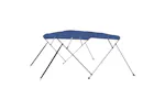 vidaXL 92371 4 Bow Bimini Top Blue 243x196x137cm vidaXL 92371 4 Bow Bimini Top Blue 243x196x137cm