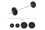vidaXL 93585 Barbell With Plates Set 30 Kg vidaXL 93585 Barbell With Plates Set 30 Kg