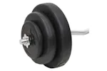vidaXL 3145025 Barbell And Dumbbell With Plates 60 Kg vidaXL 3145025 Barbell And Dumbbell With Plates 60 Kg