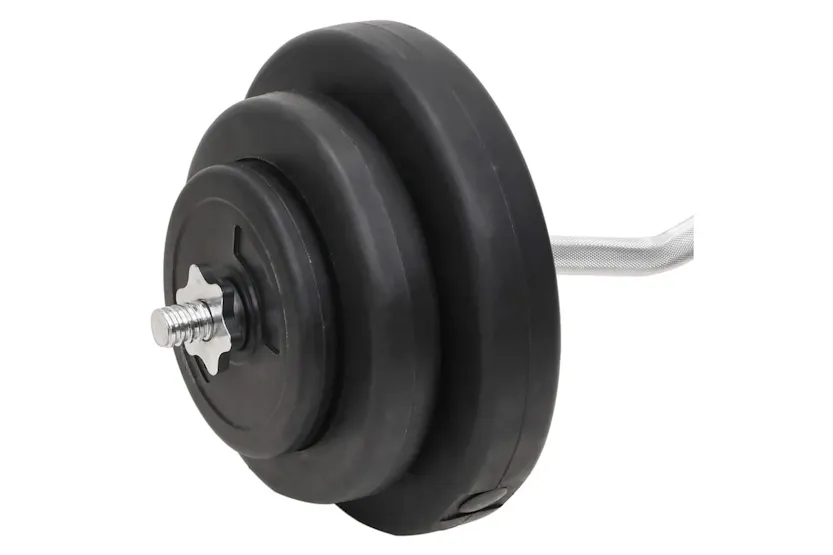 vidaXL 3145025 Barbell And Dumbbell With Plates 60 Kg vidaXL 3145025 Barbell And Dumbbell With Plates 60 Kg