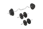 vidaXL 91401 Barbell And Dumbbell Set 30 Kg vidaXL 91401 Barbell And Dumbbell Set 30 Kg
