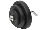vidaXL 3145026 Curl Barbell And Dumbbell With Plates 60 Kg vidaXL 3145026 Curl Barbell And Dumbbell With Plates 60 Kg