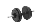 vidaXL 3145026 Curl Barbell And Dumbbell With Plates 60 Kg vidaXL 3145026 Curl Barbell And Dumbbell With Plates 60 Kg