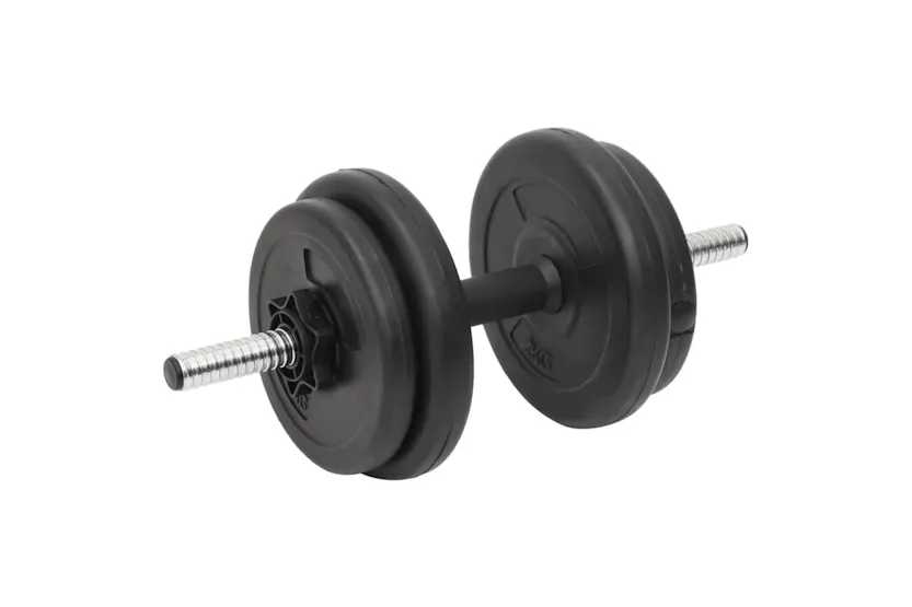 vidaXL 3145026 Curl Barbell And Dumbbell With Plates 60 Kg vidaXL 3145026 Curl Barbell And Dumbbell With Plates 60 Kg