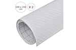 vidaXL 210719 Car Films 2 Pcs 3d White 100x150cm vidaXL 210719 Car Films 2 Pcs 3d White 100x150cm