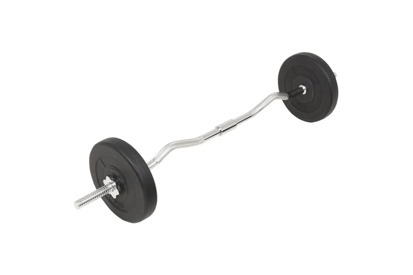 vidaXL 91400 Barbell And Dumbbell Set 30 Kg vidaXL 91400 Barbell And Dumbbell Set 30 Kg